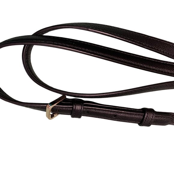 Kate Spade Black Pebbled Leather Flap Crossbody Small - Picture 10 of 11